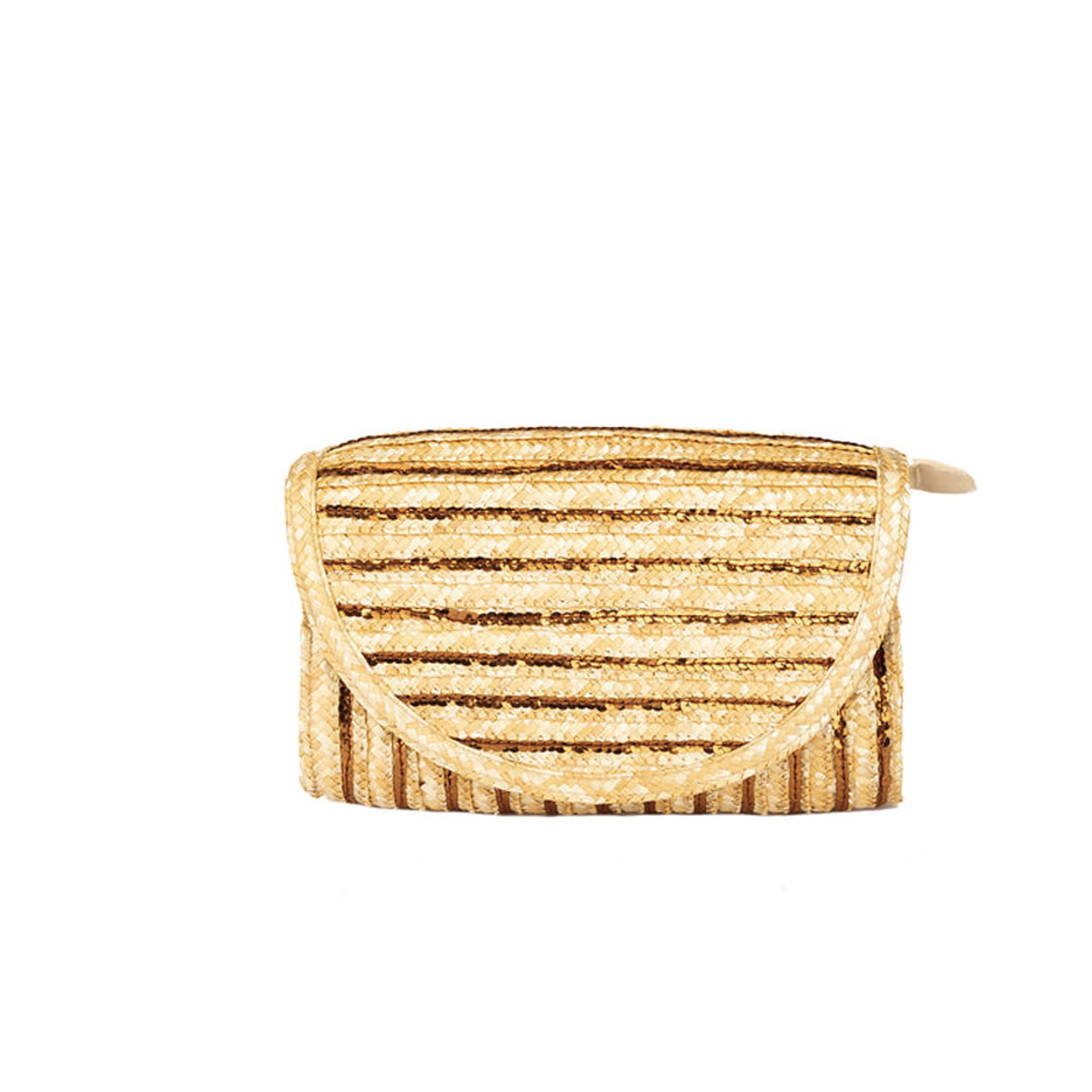 San Diego Hat Company Goldie Woven Clutch