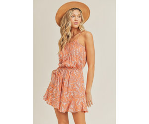 Under The Palms Romper