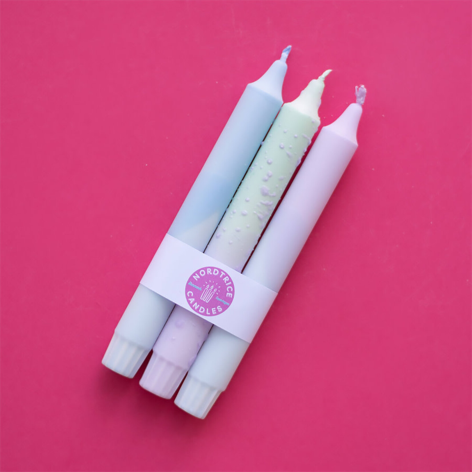 Nordtrice Taper Candles - 3 Pack