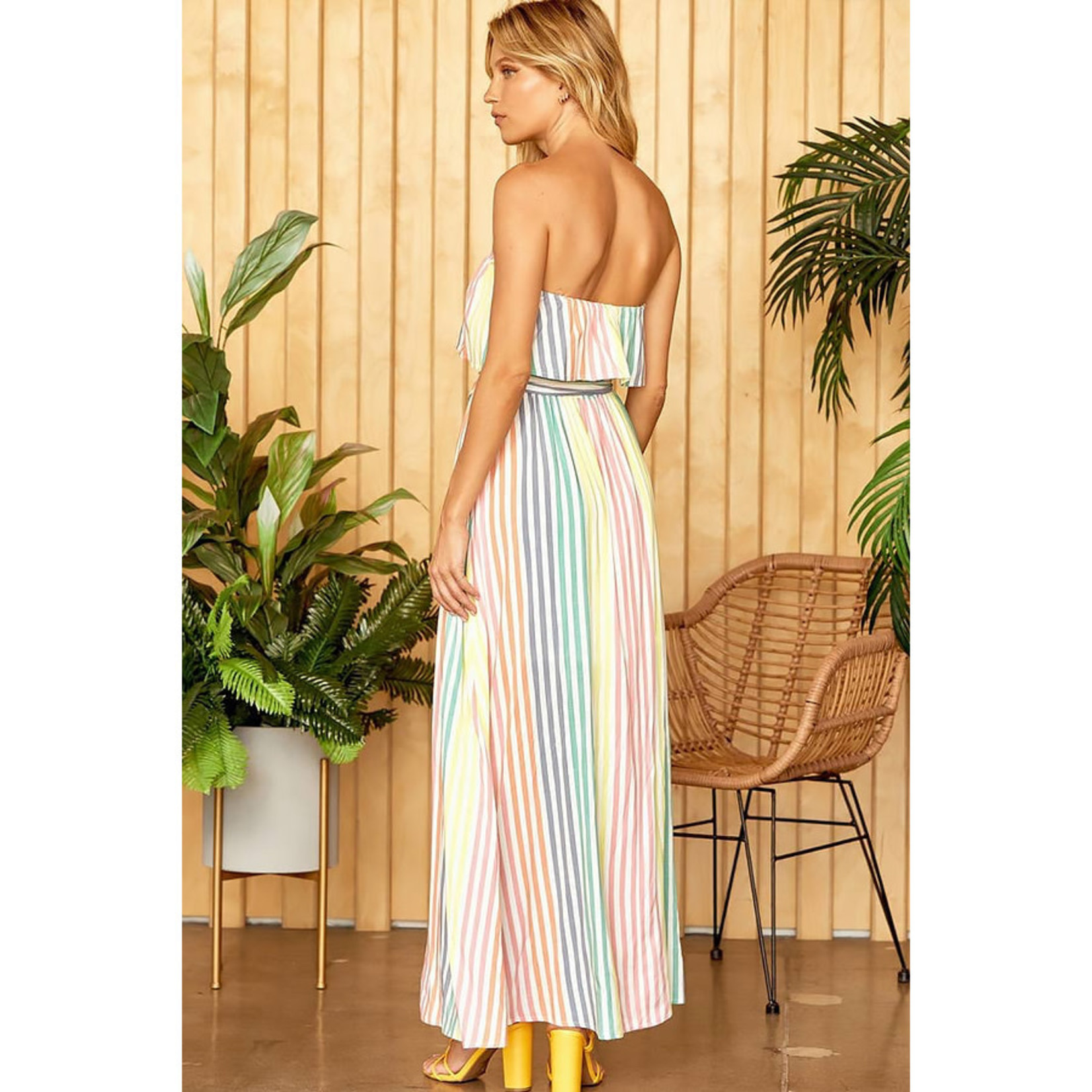 Andree by Unit Breeze Along Strapless Maxi Dress