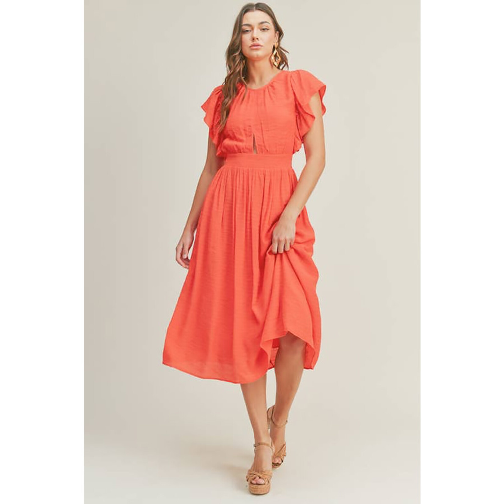 LUSH Sailor's Delight Midi Dress