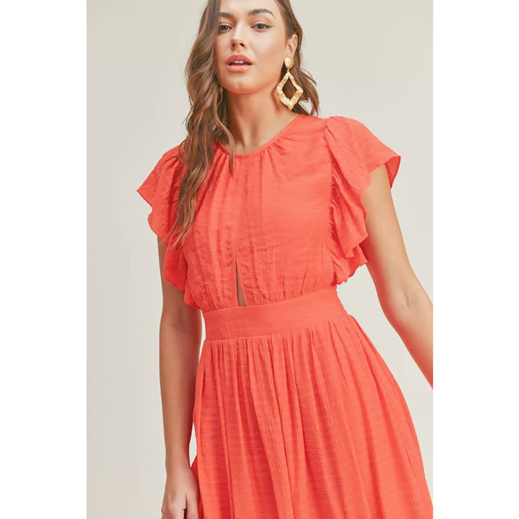 LUSH Sailor's Delight Midi Dress