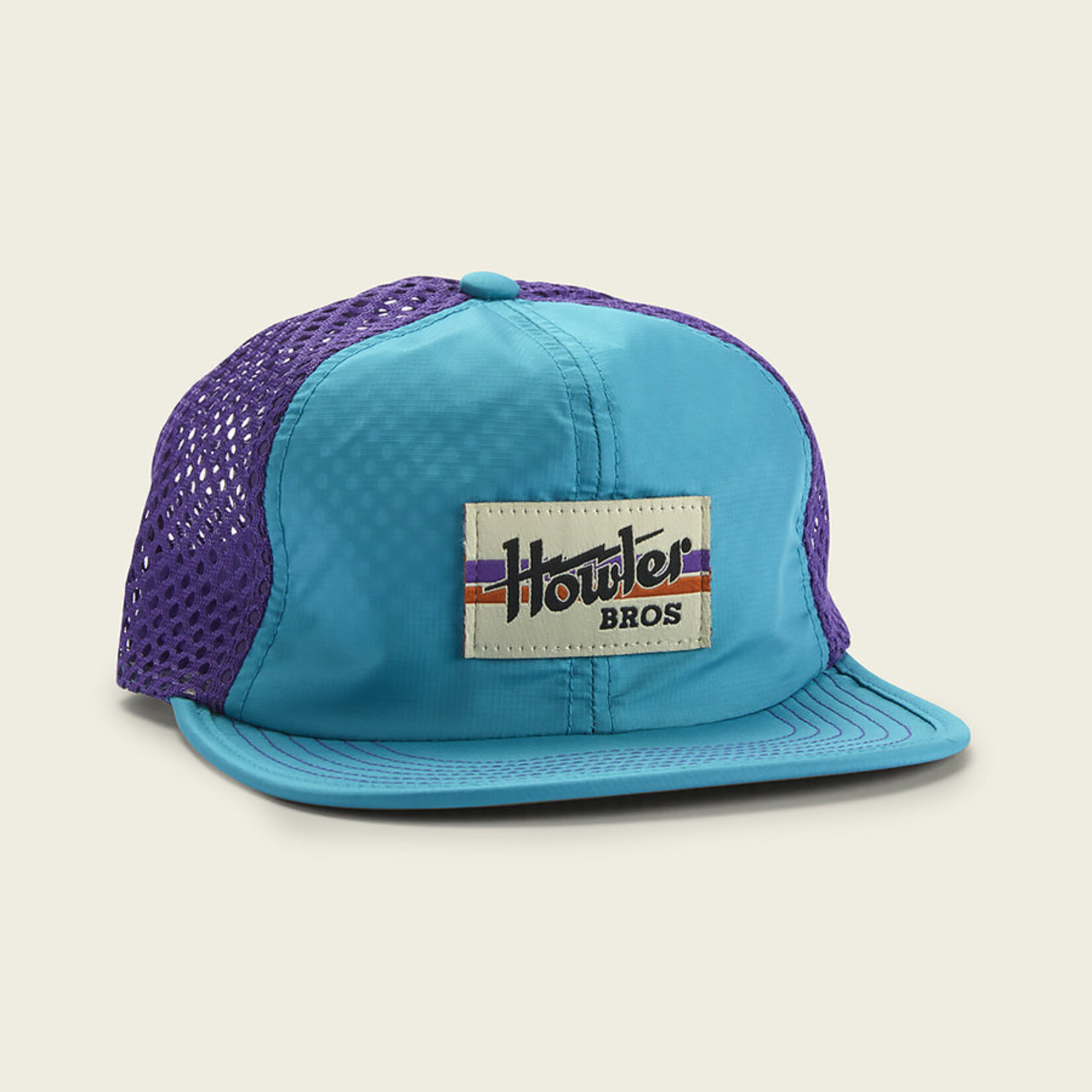 Howler Brothers Howler Electric Stripe Tech Strapback - Teal/Purple