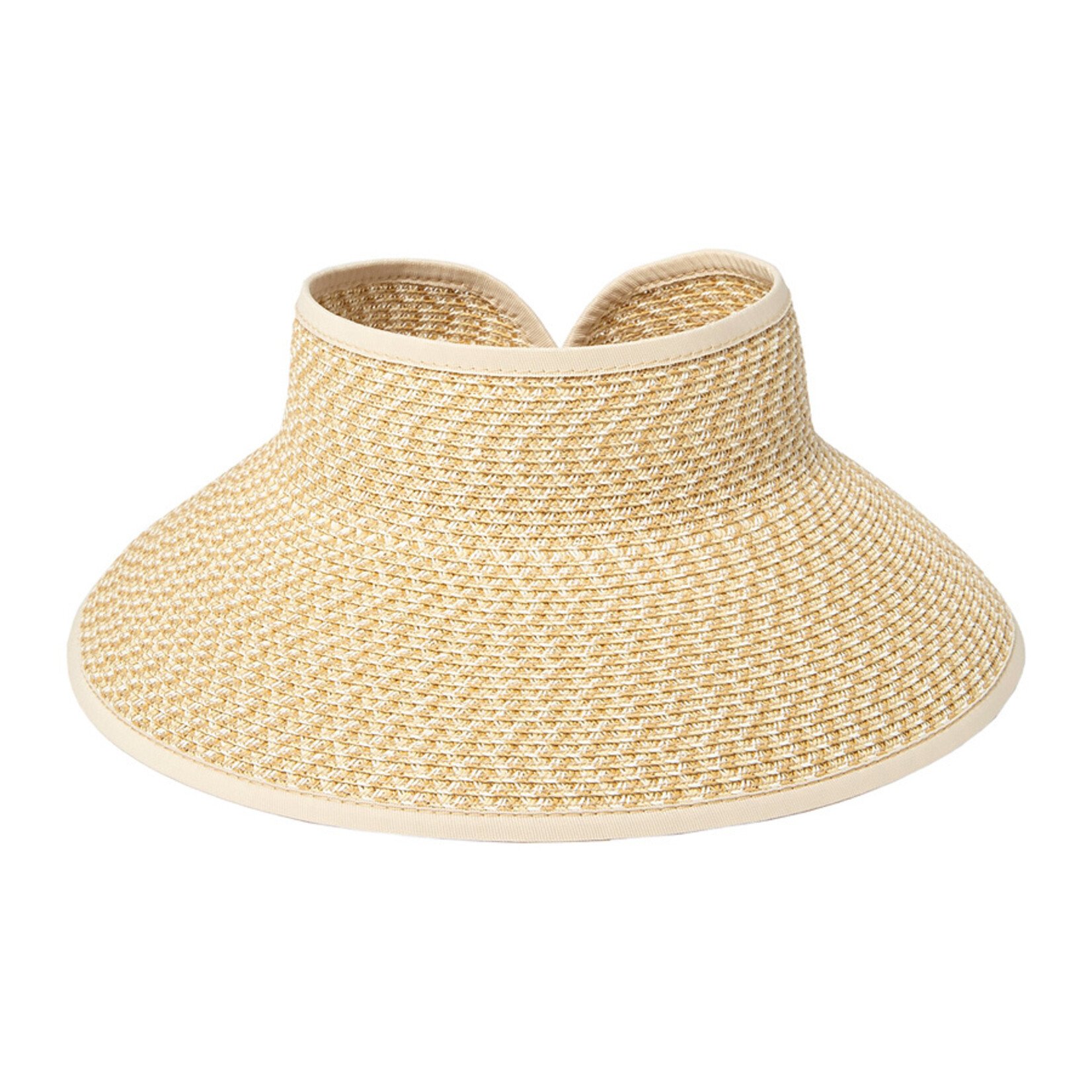 Ultrabraid Large Brim Roll Up Visor - The Salty Palm