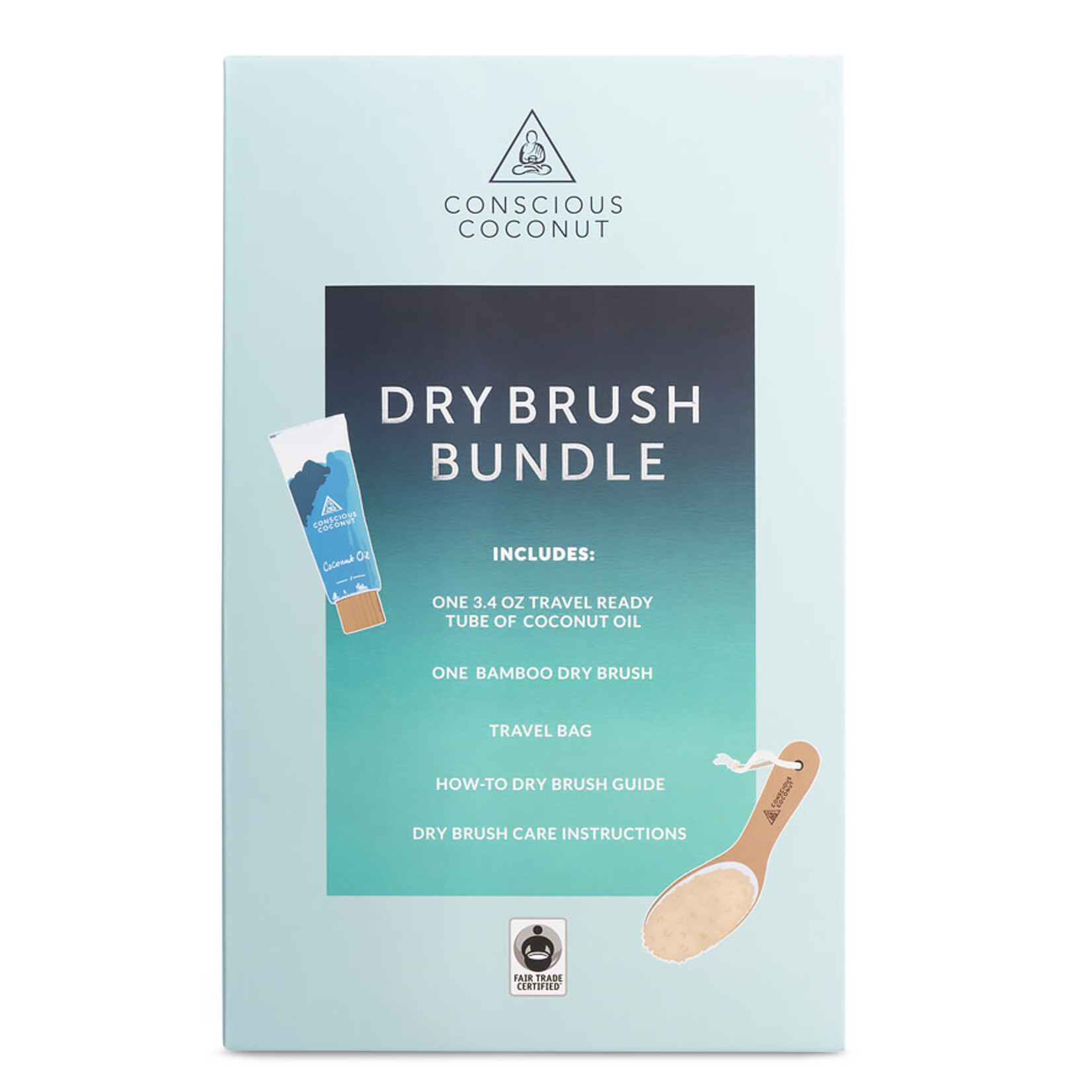 Conscious Coconut Dry Brush Bundle