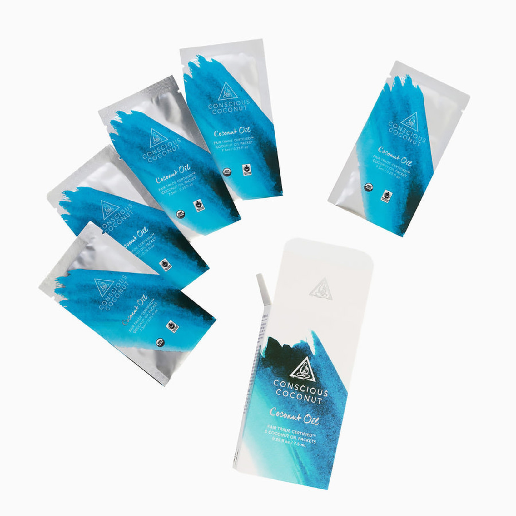 Coconut Oil Packets 5 Pack The Salty Palm