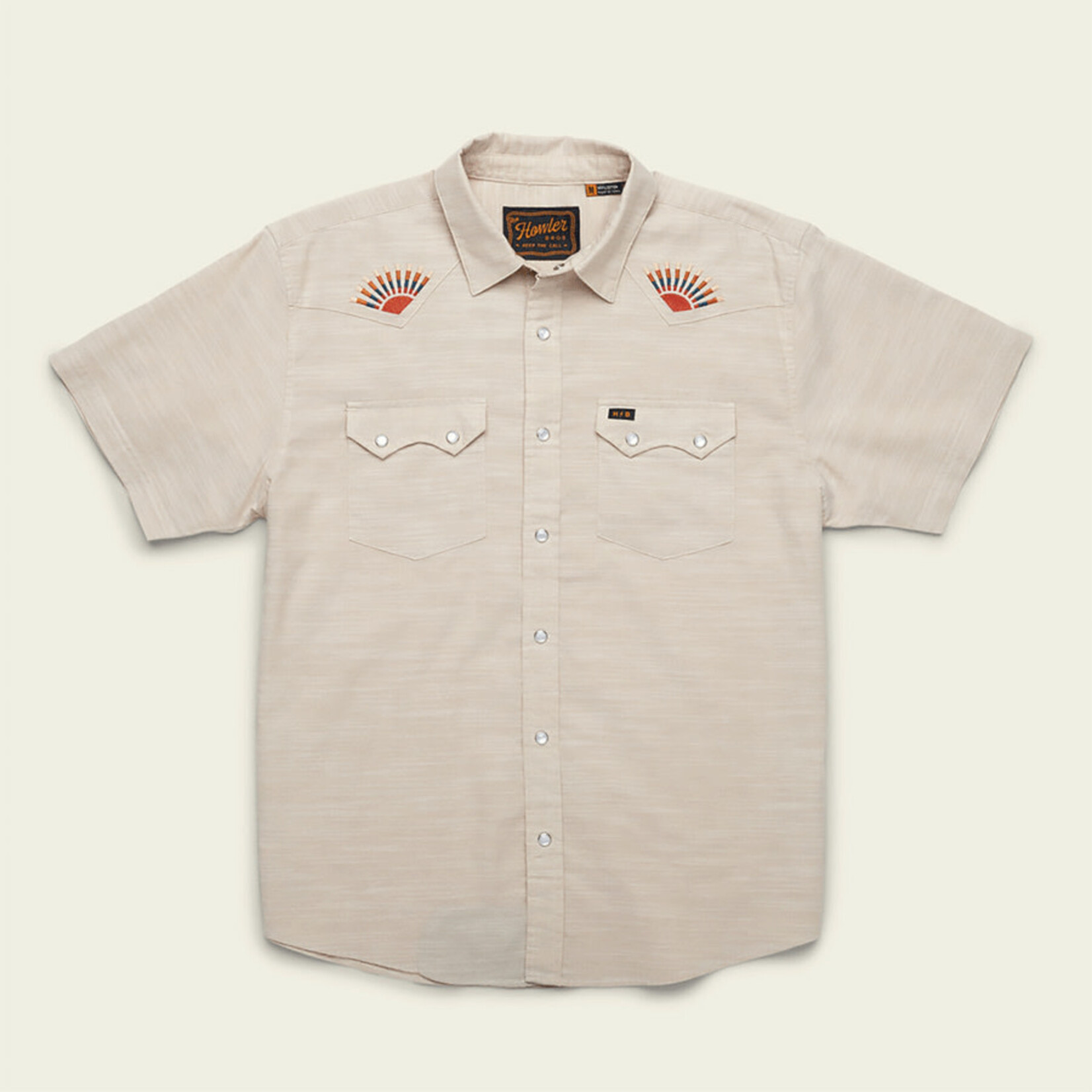 Howler Brothers Crosscut Deluxe Button Down - Rising Suns