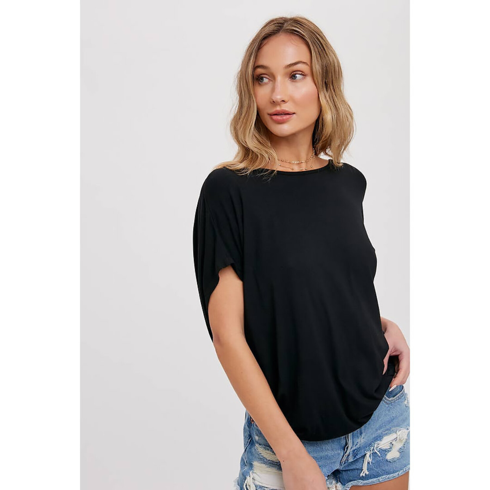 Bluivy Front Row Twisted Back Tee