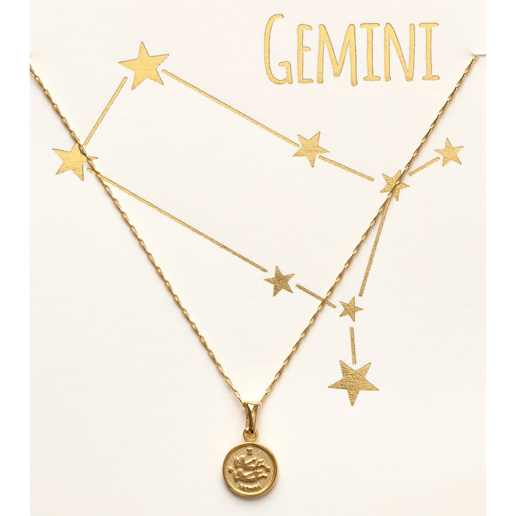 Amano Studio Tiny Zodiac Medallion Necklace