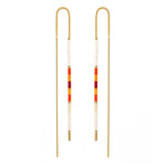 Amano Studio Miyuki Seed Bead Threader Earrings