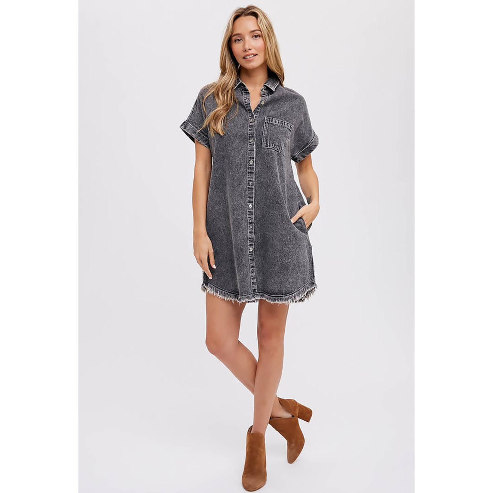 Bluivy Free For All Denim Dress