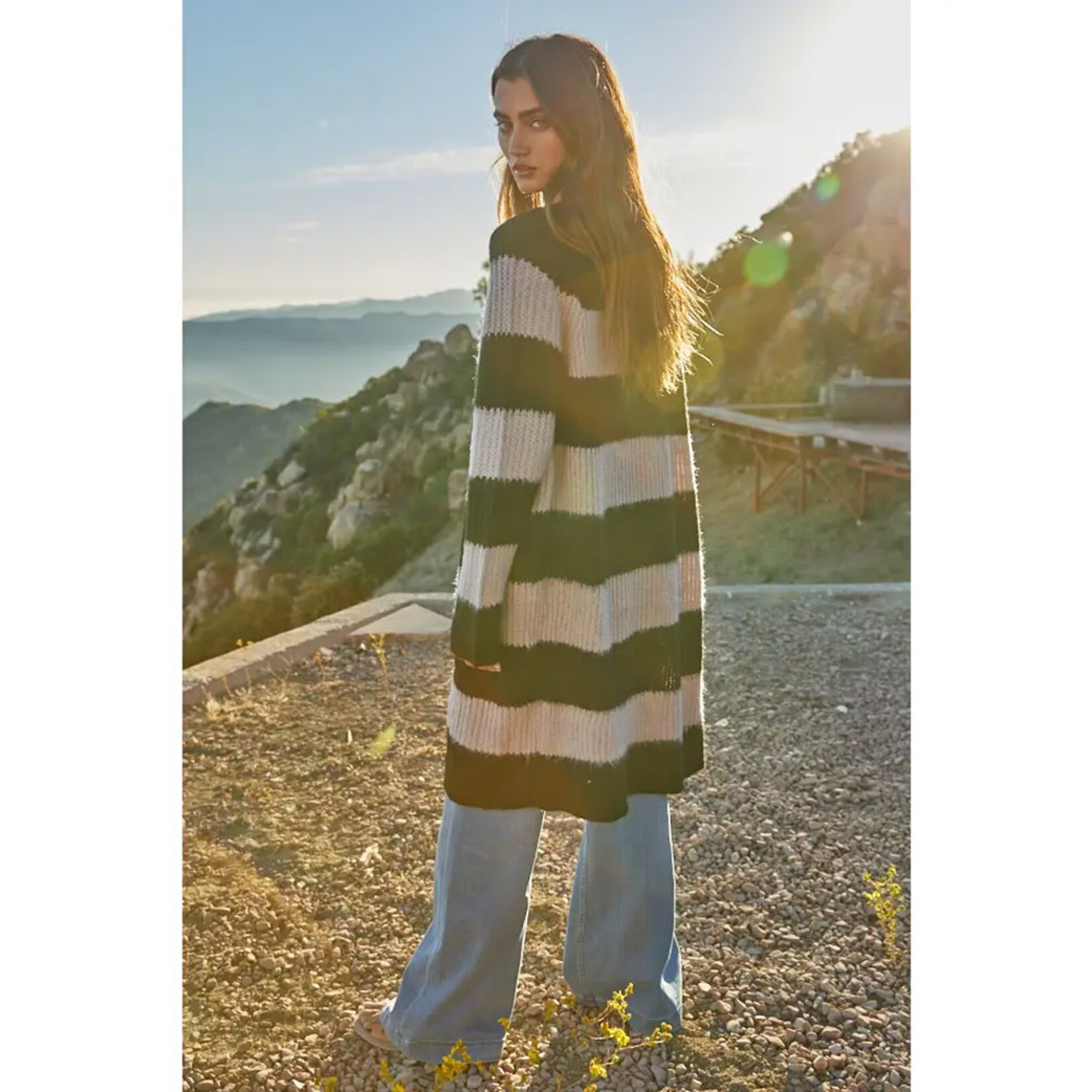 By Together The Joyce Striped Cardigan