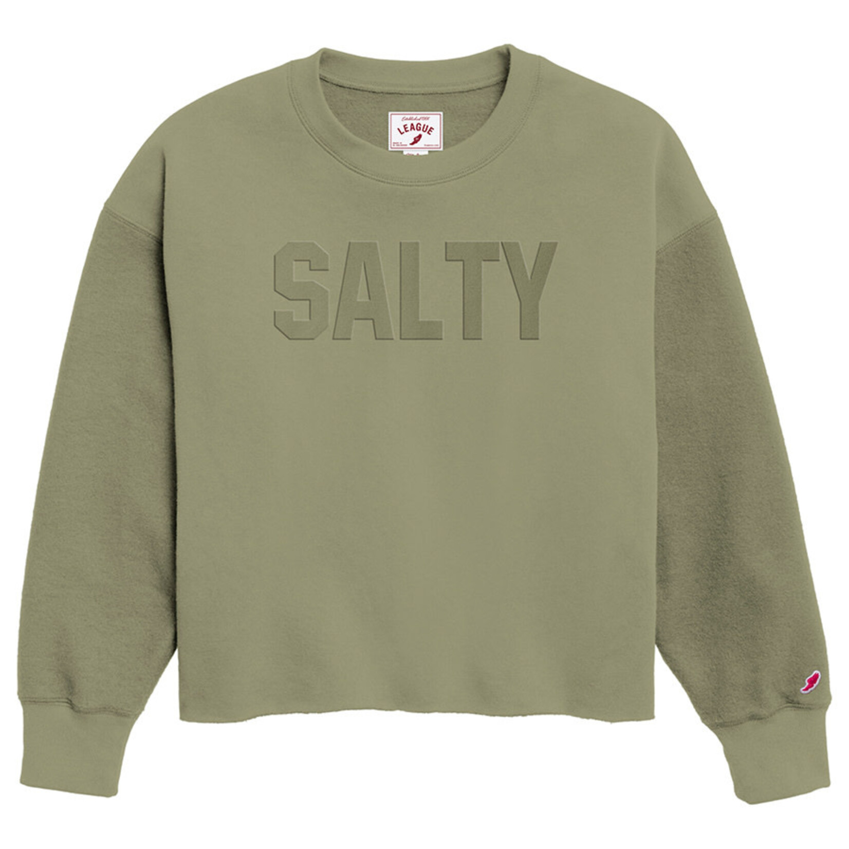 L2 Brands Salty Reverse Fleece Crewneck