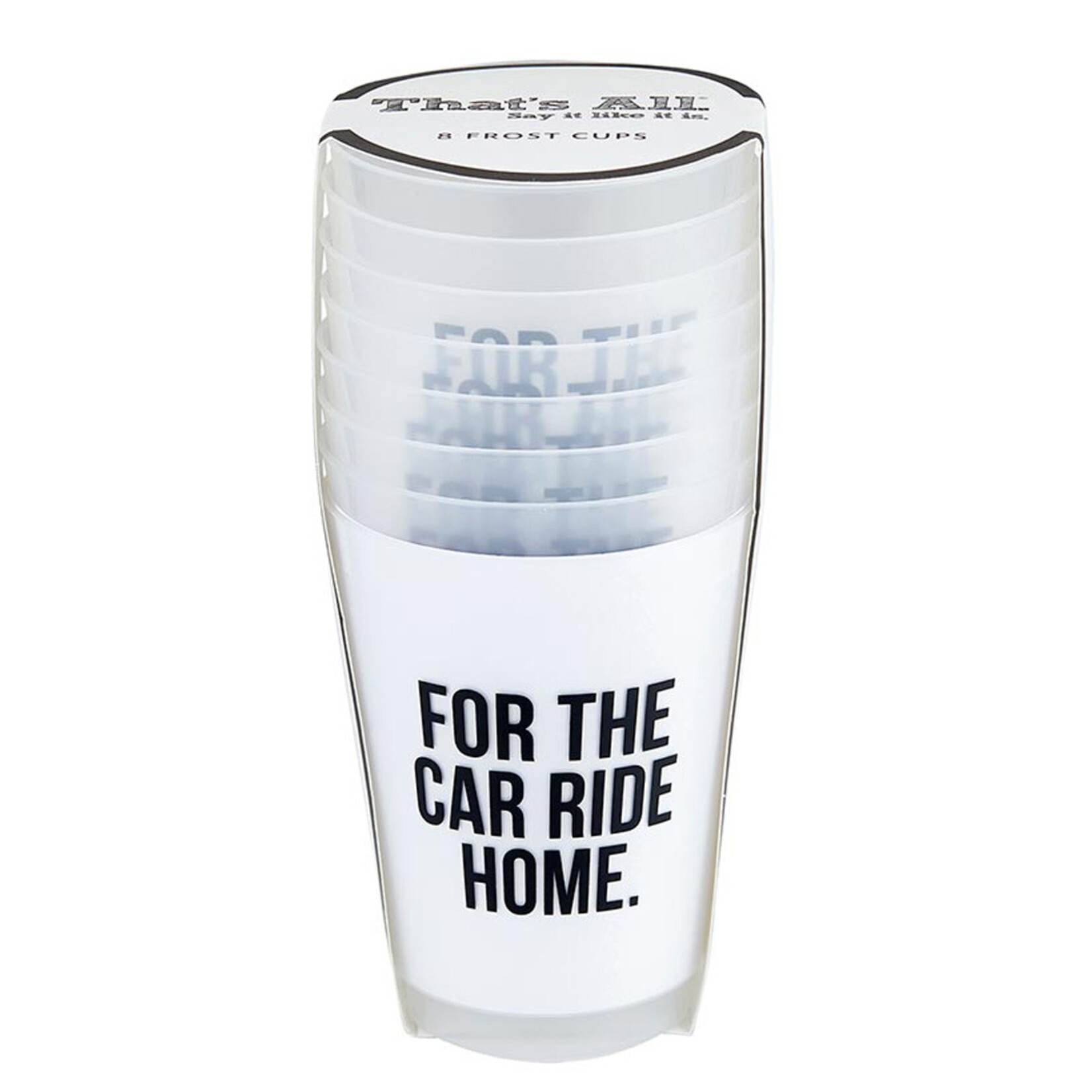 Creative Brands Frosted To-Go Cups