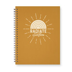 Ruff House Print Shop Radiate Sunshine Notebook