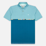 Jetty Bunker Golf Polo - Blue