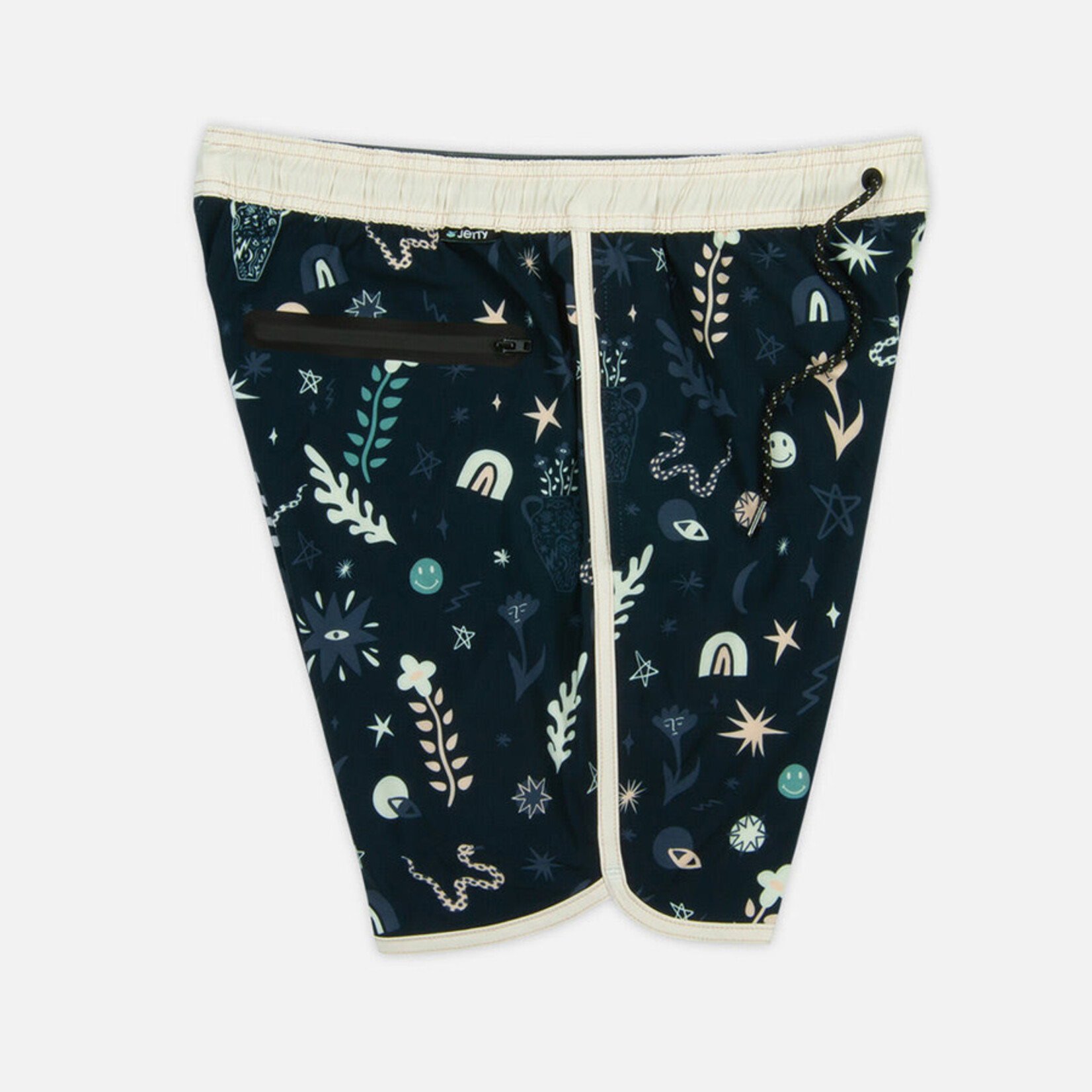 Jetty Youth Grommet Shorts - Carbon