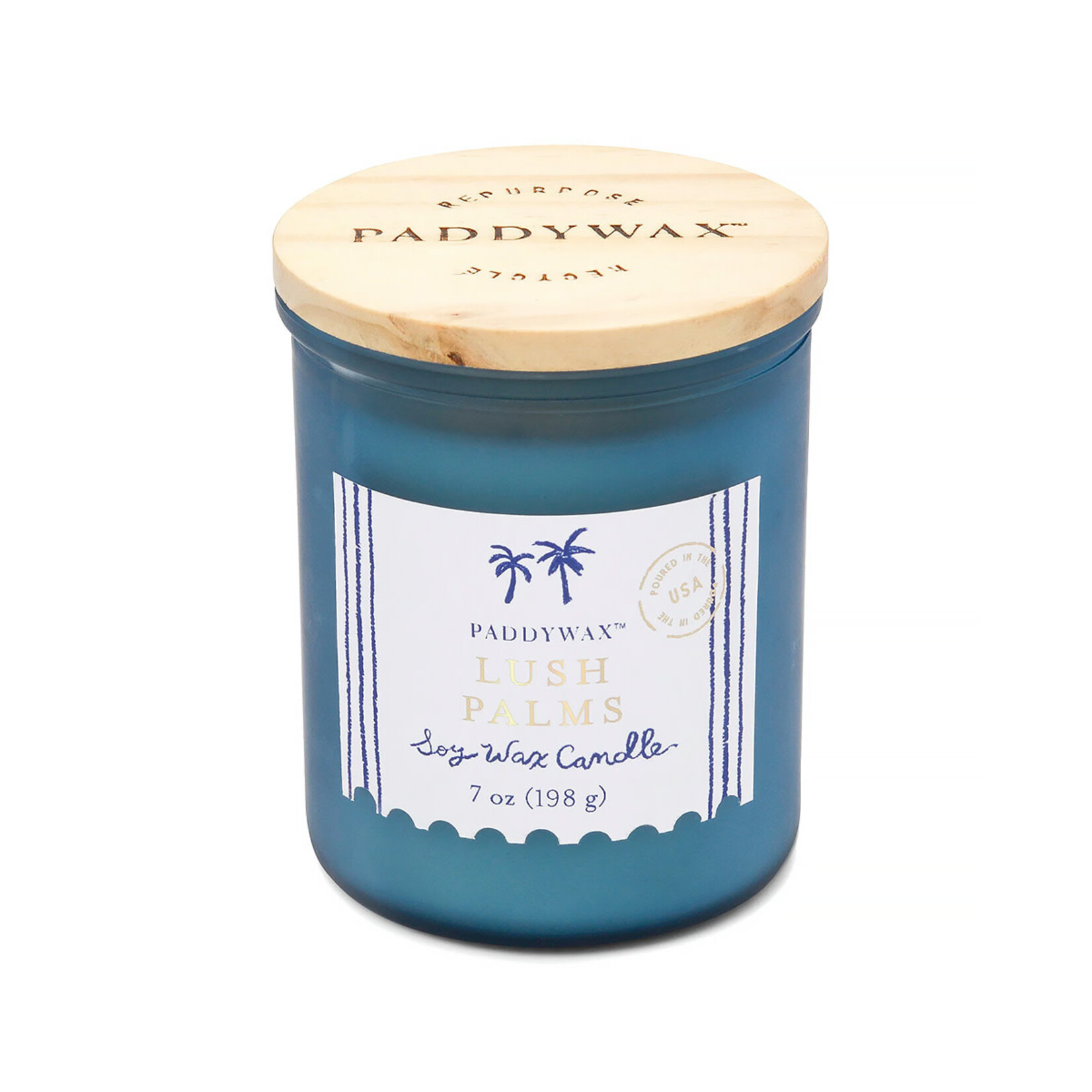 Paddywax Coastal 7 oz. Blue Candle