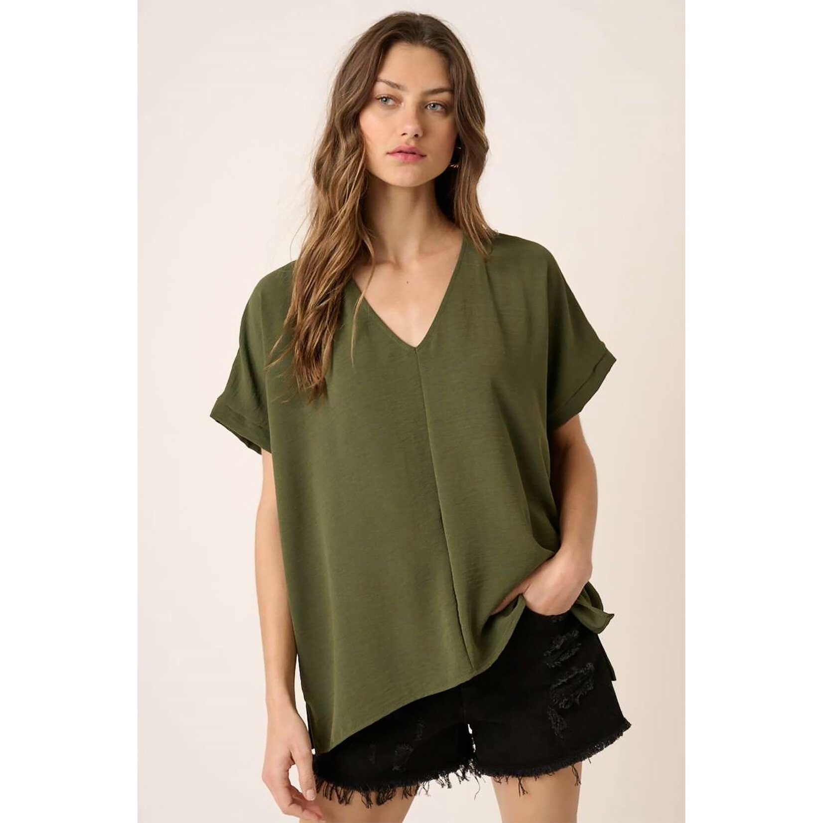 Airflow Dolman Sleeve Woven Top - The Salty Palm