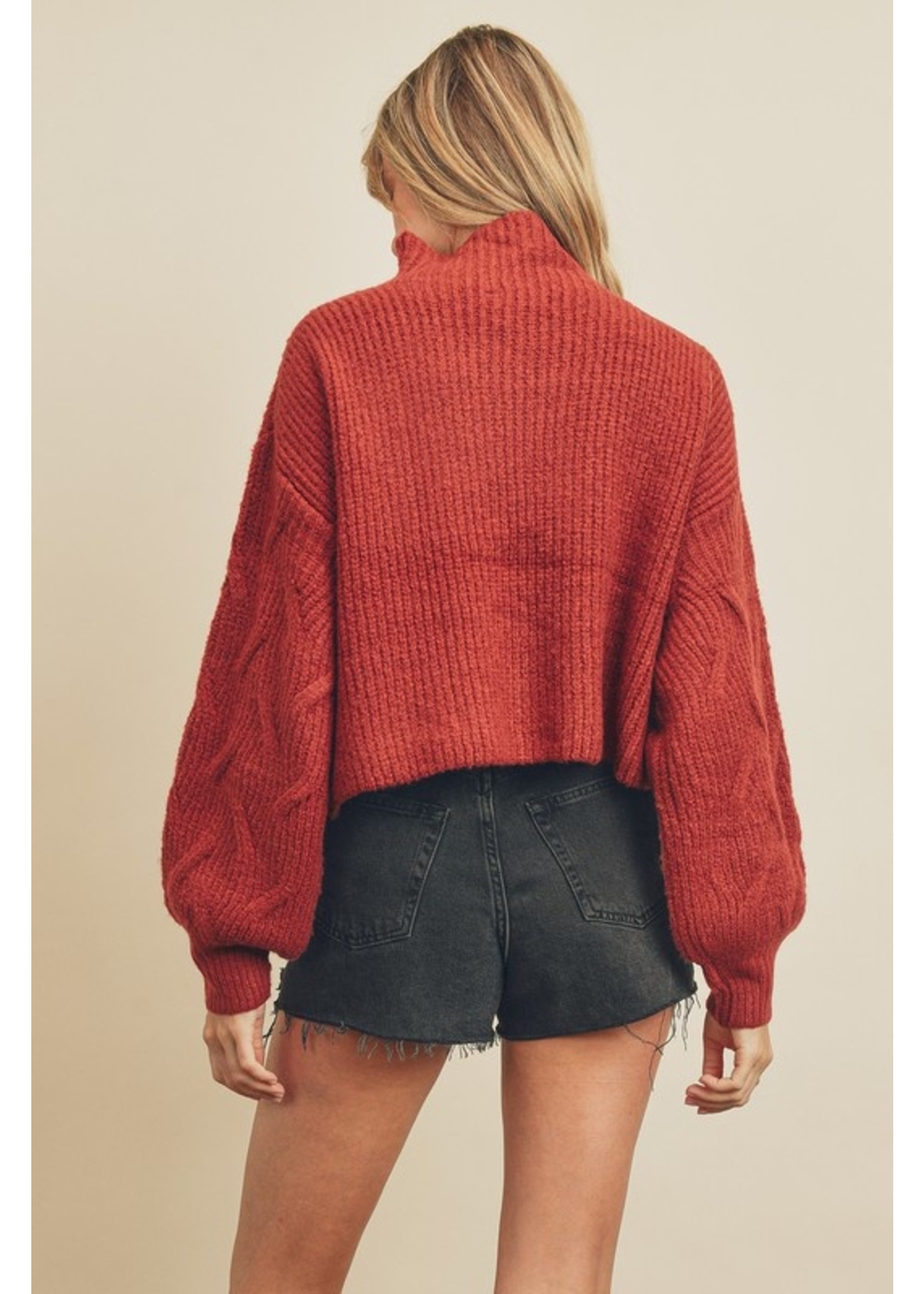 Chunky Knit Cable Sweater
