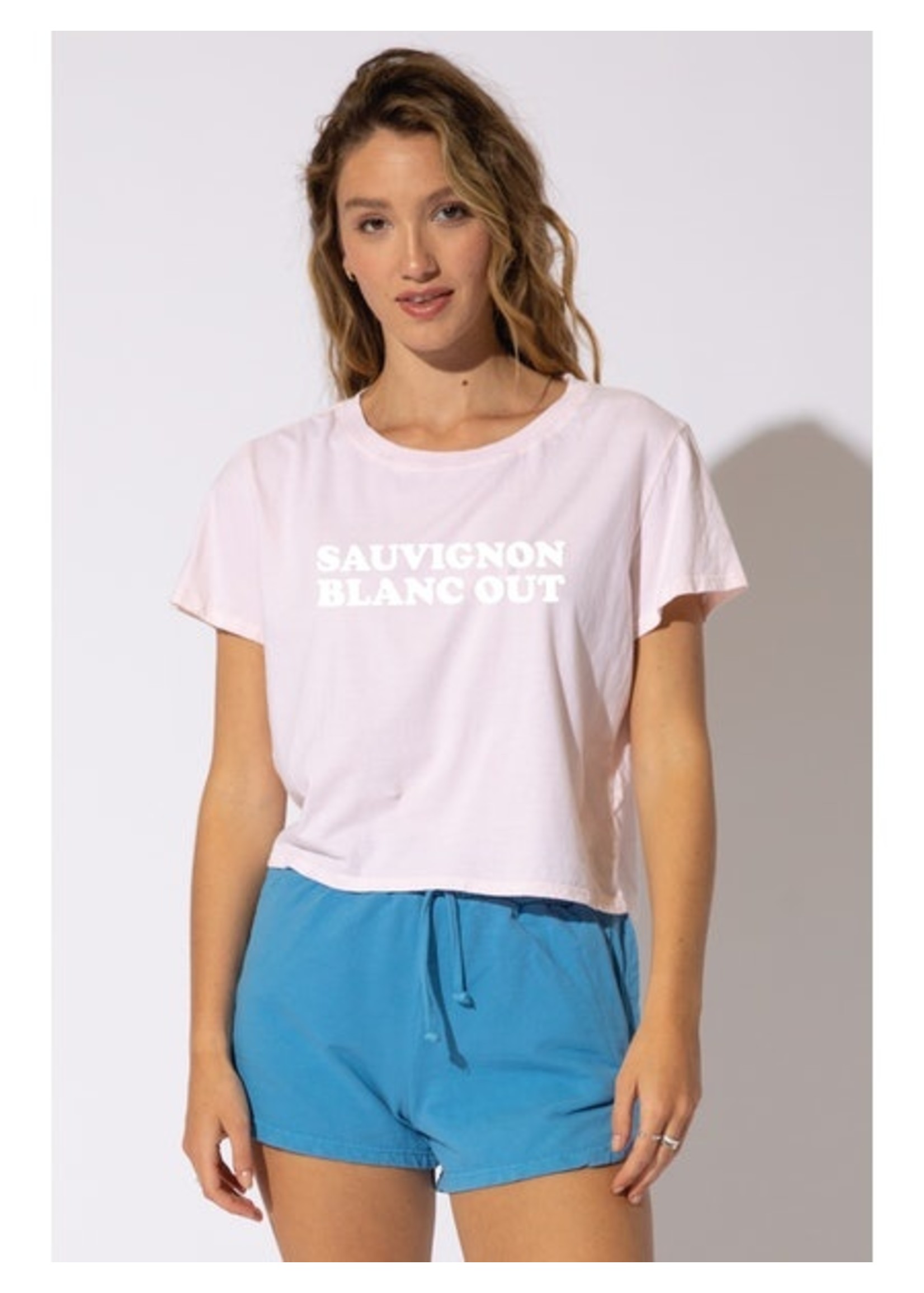 Blanc Out Dylan Tee Pink