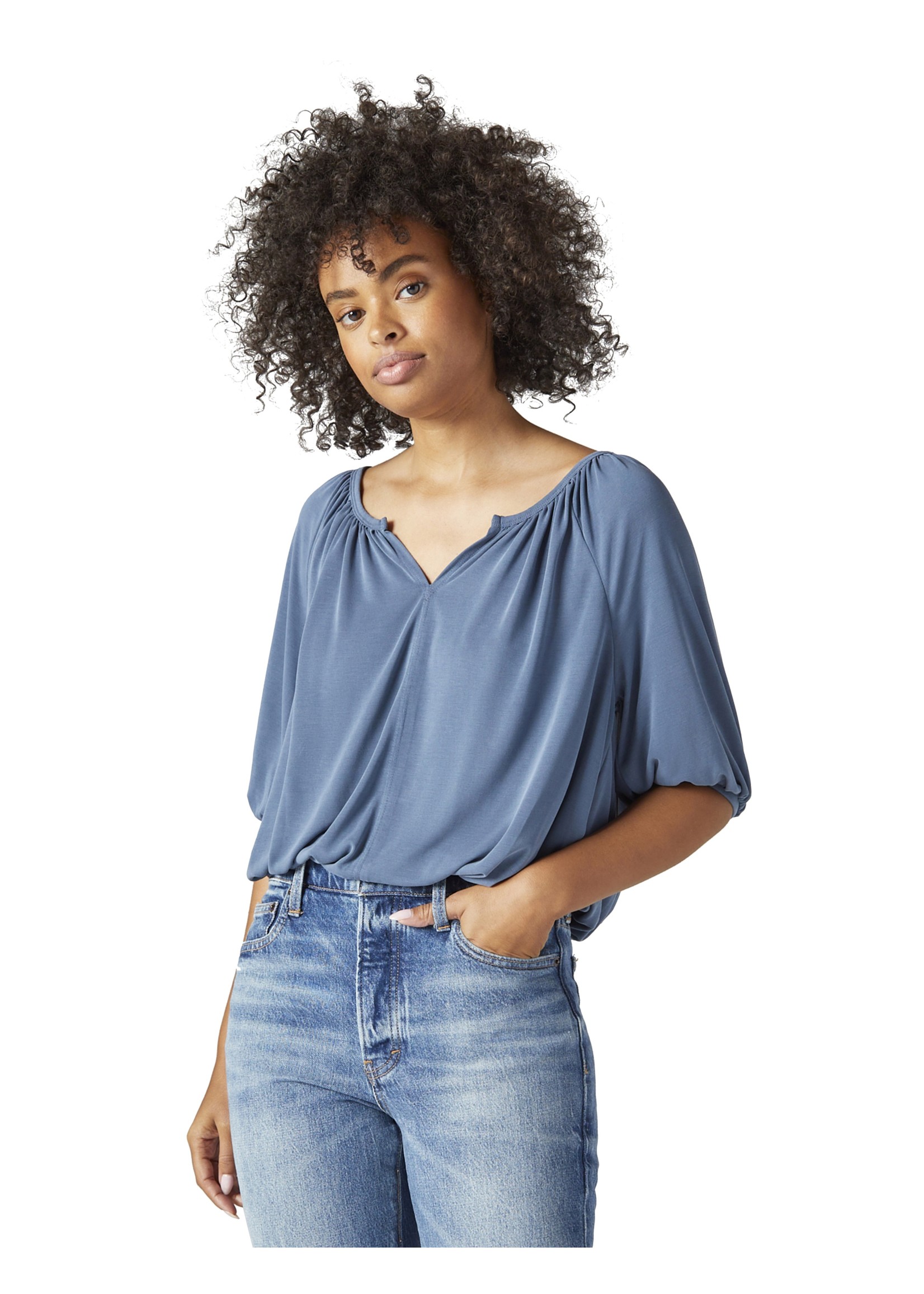 Sandwash Peasant Top - Glitter \u0026amp; Scotch
