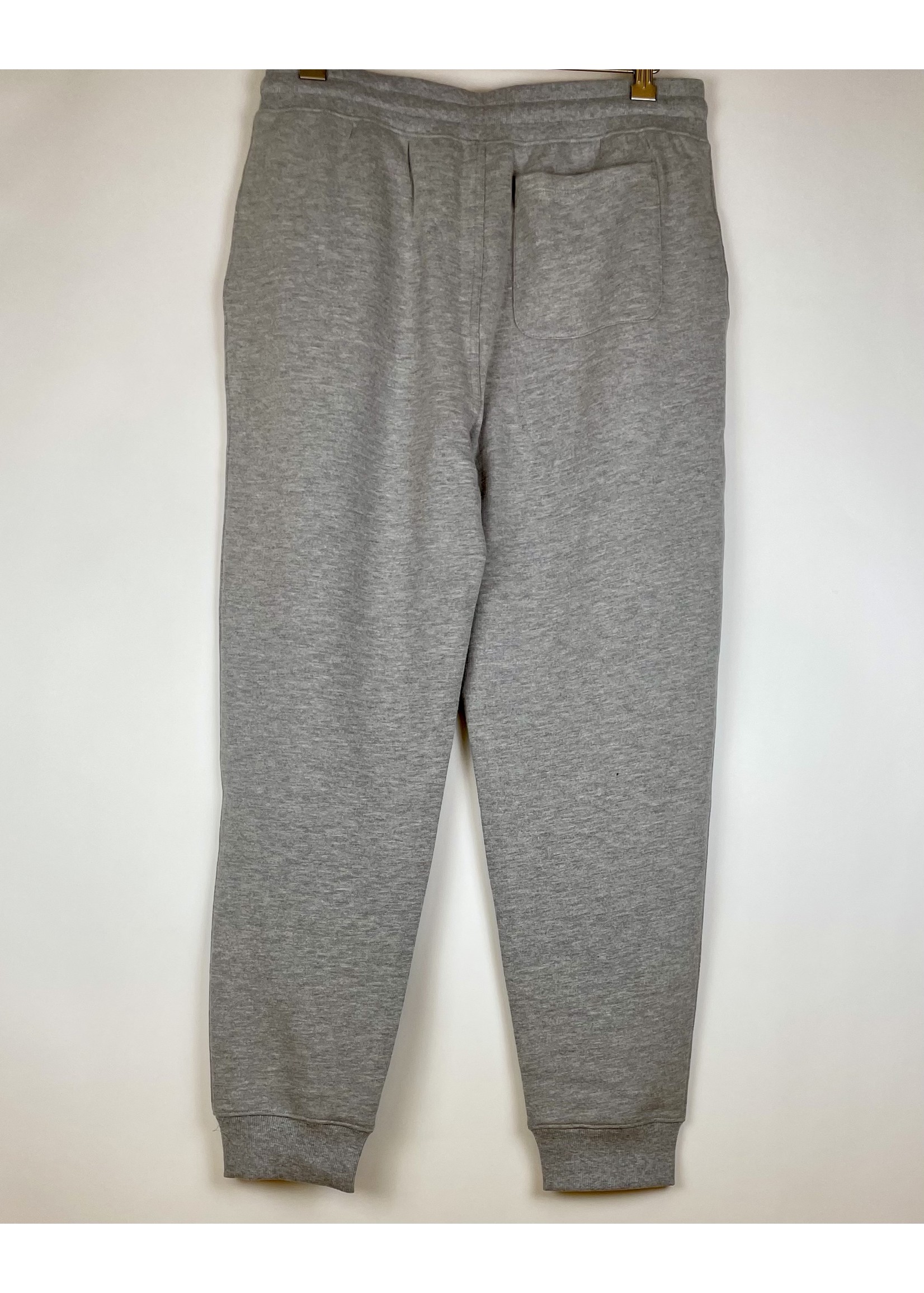 Sueded Terry Joggers Heather Grey