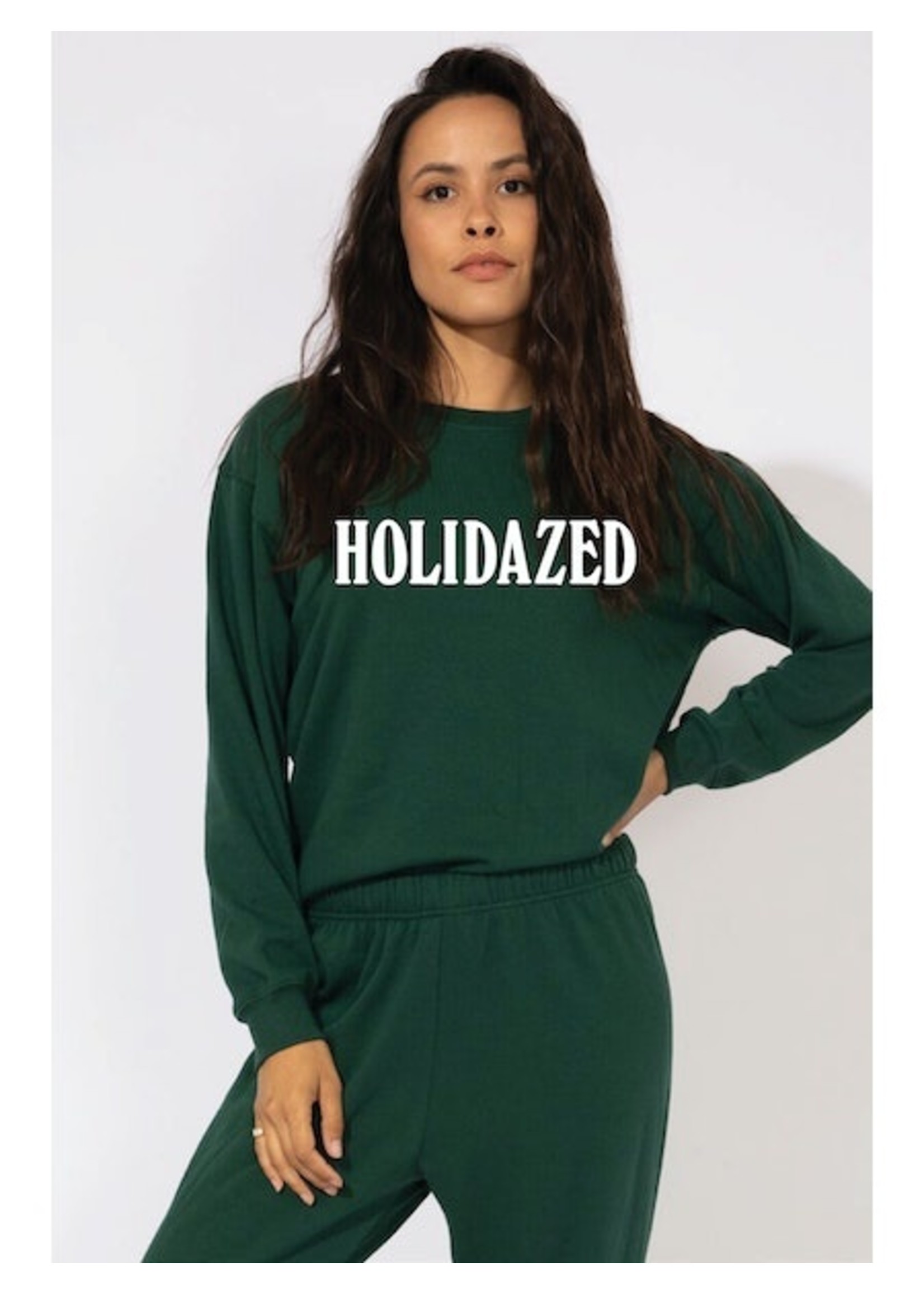 Holidazed Willow Sweatshirt Green