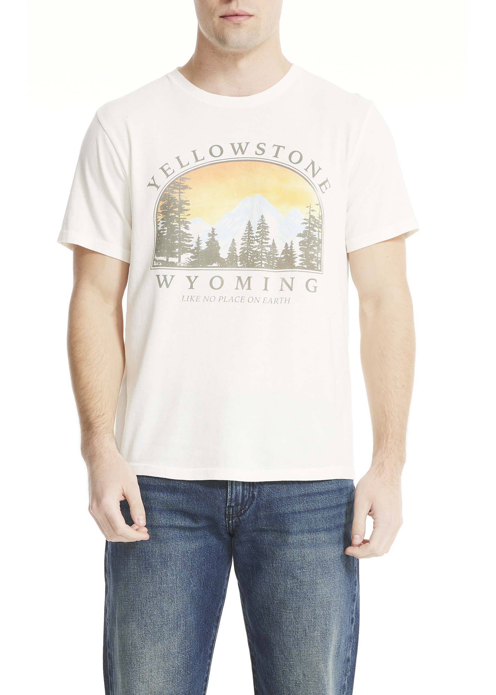 Yellowstone Graphic Tee White