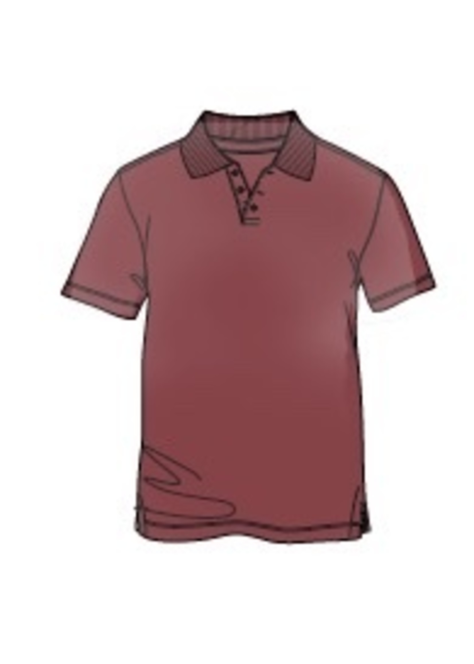 Venice Burnout Pique Short Sleeve Polo