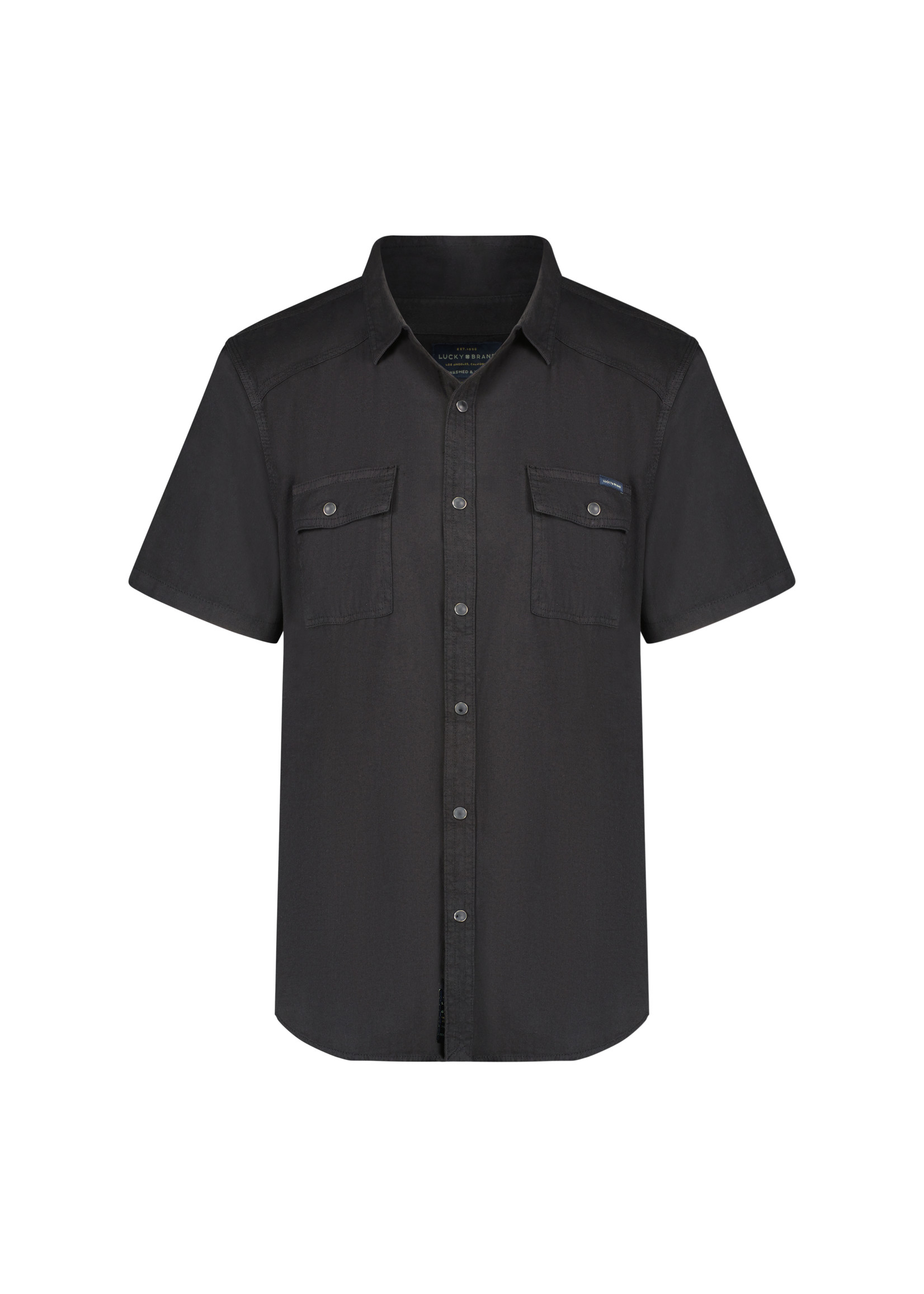 Lived-In Short Sleeve Workwear Shirt Phantom