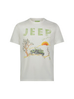 Jeep Art Graphic Tee White