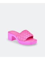 Goldy Braided Sandal Fuchsia