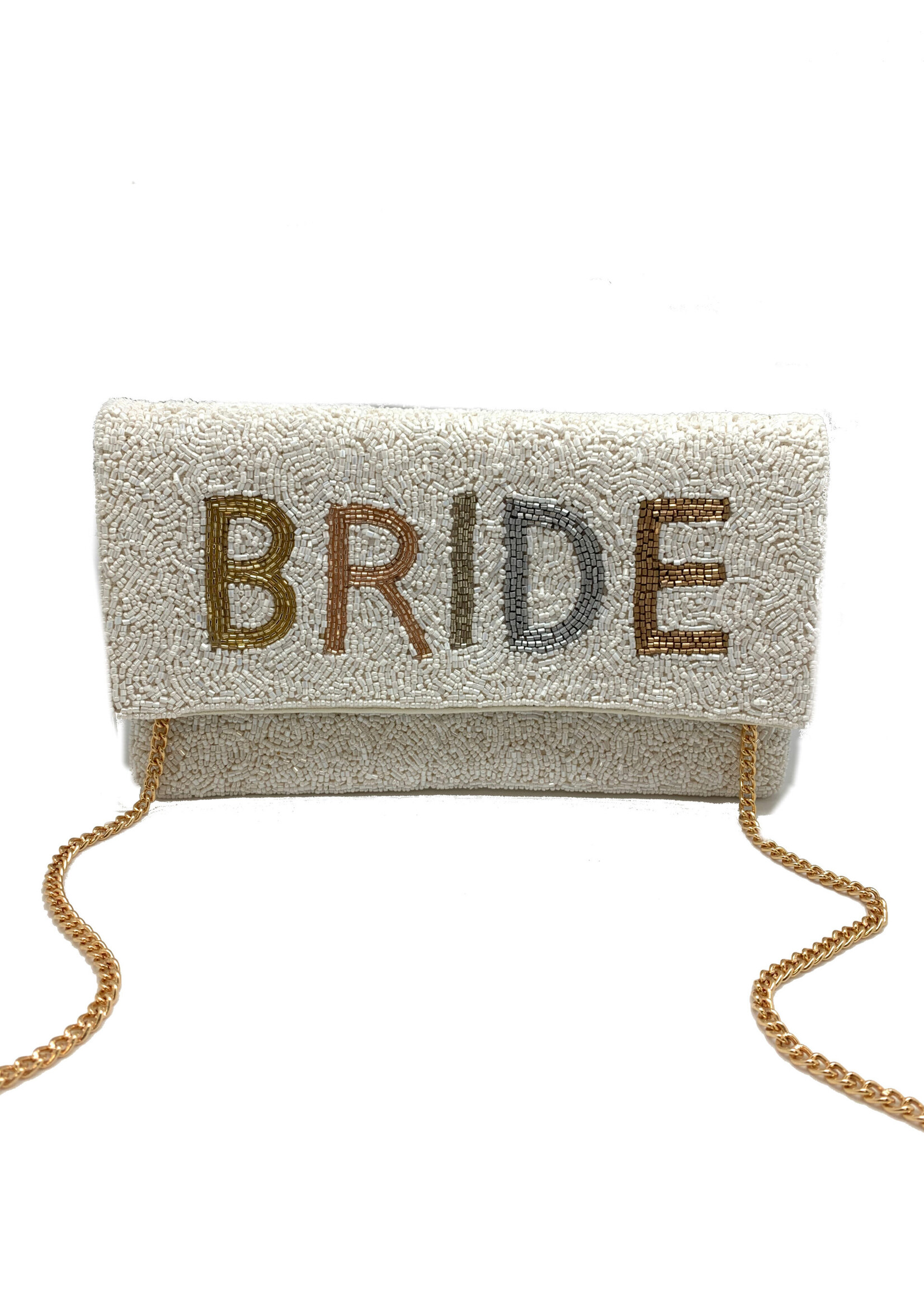 Bride Fold Over Clutch