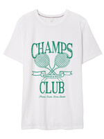 Champs Club Tee White