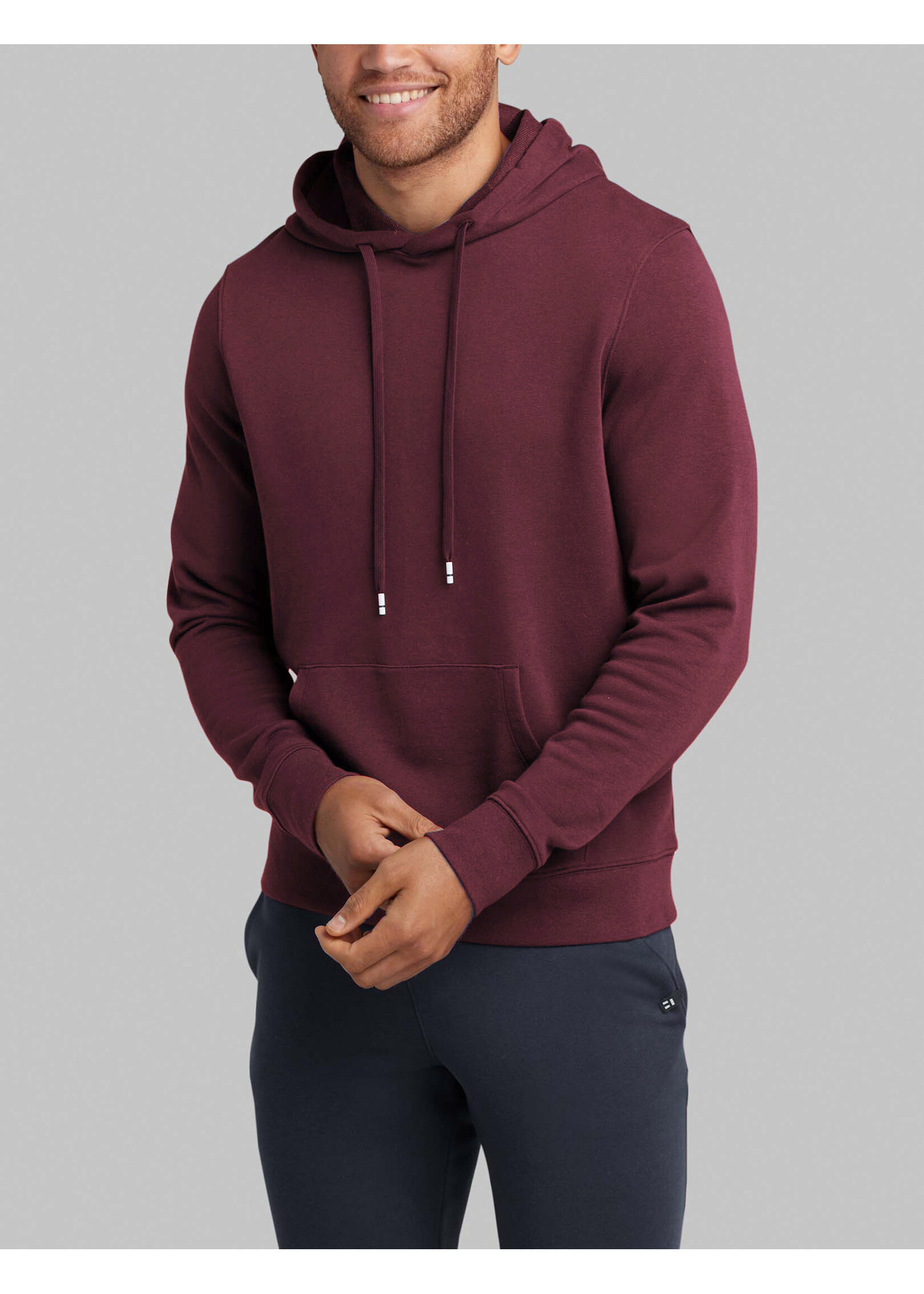 French Terry Hoodie Wine