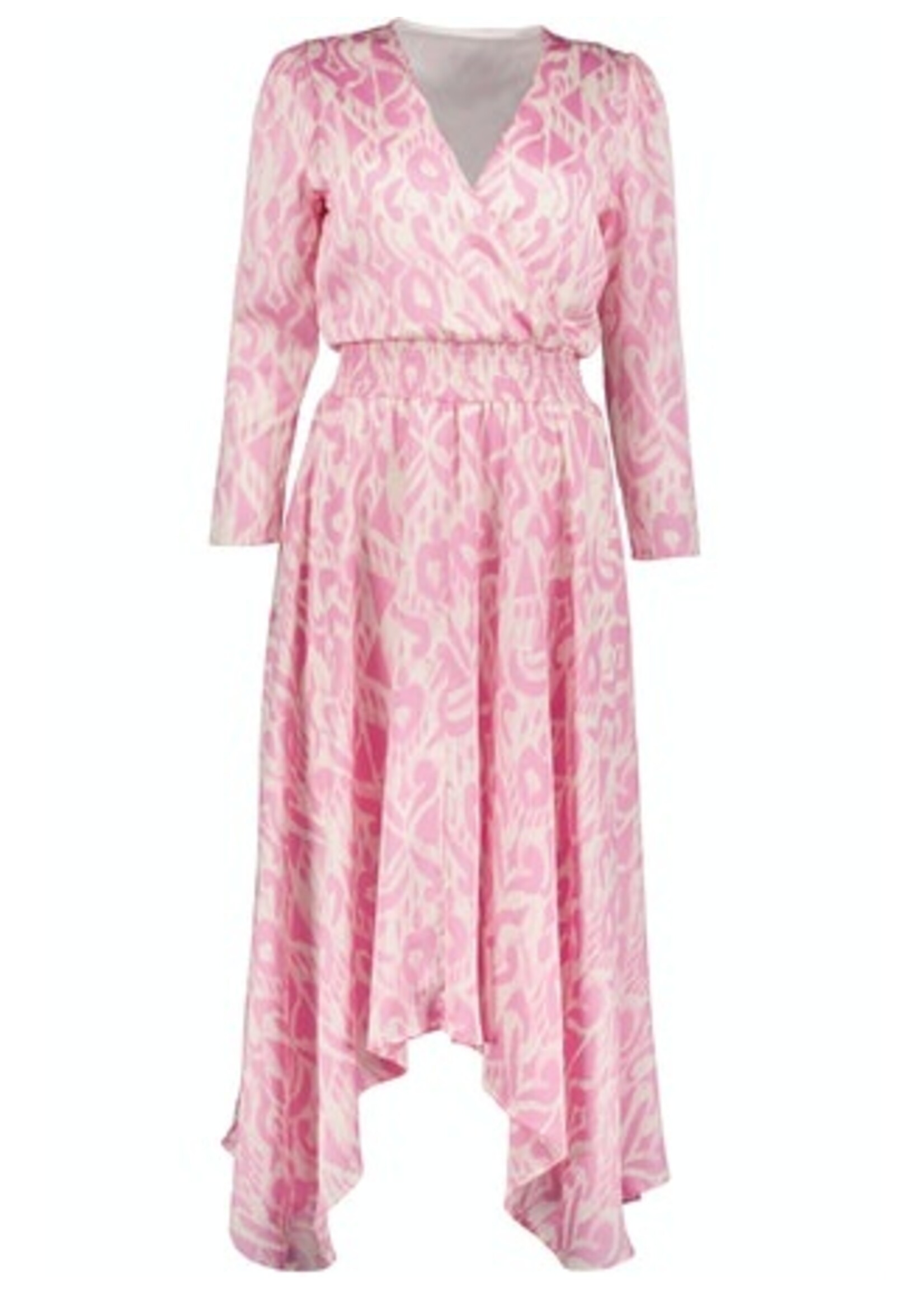 Serita Smock Dress Palmilla Pink Print