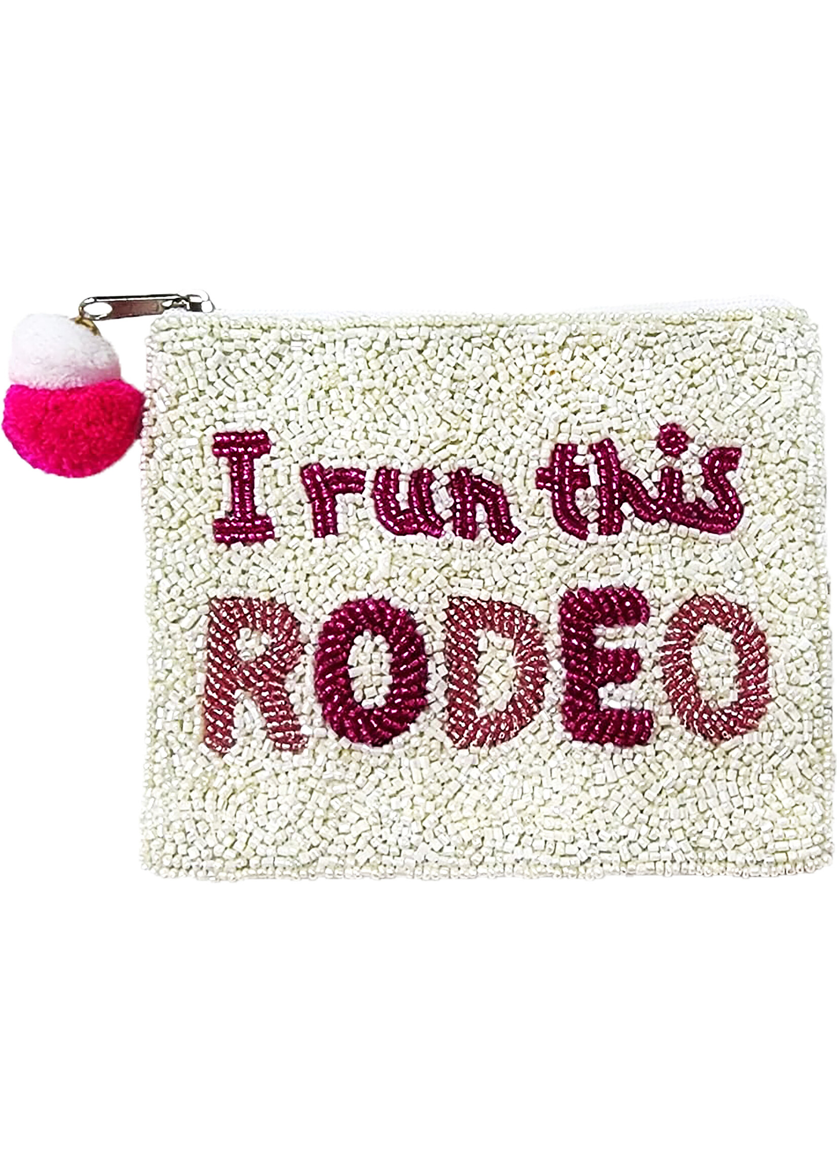 I Run This Rodeo Coin Pouch