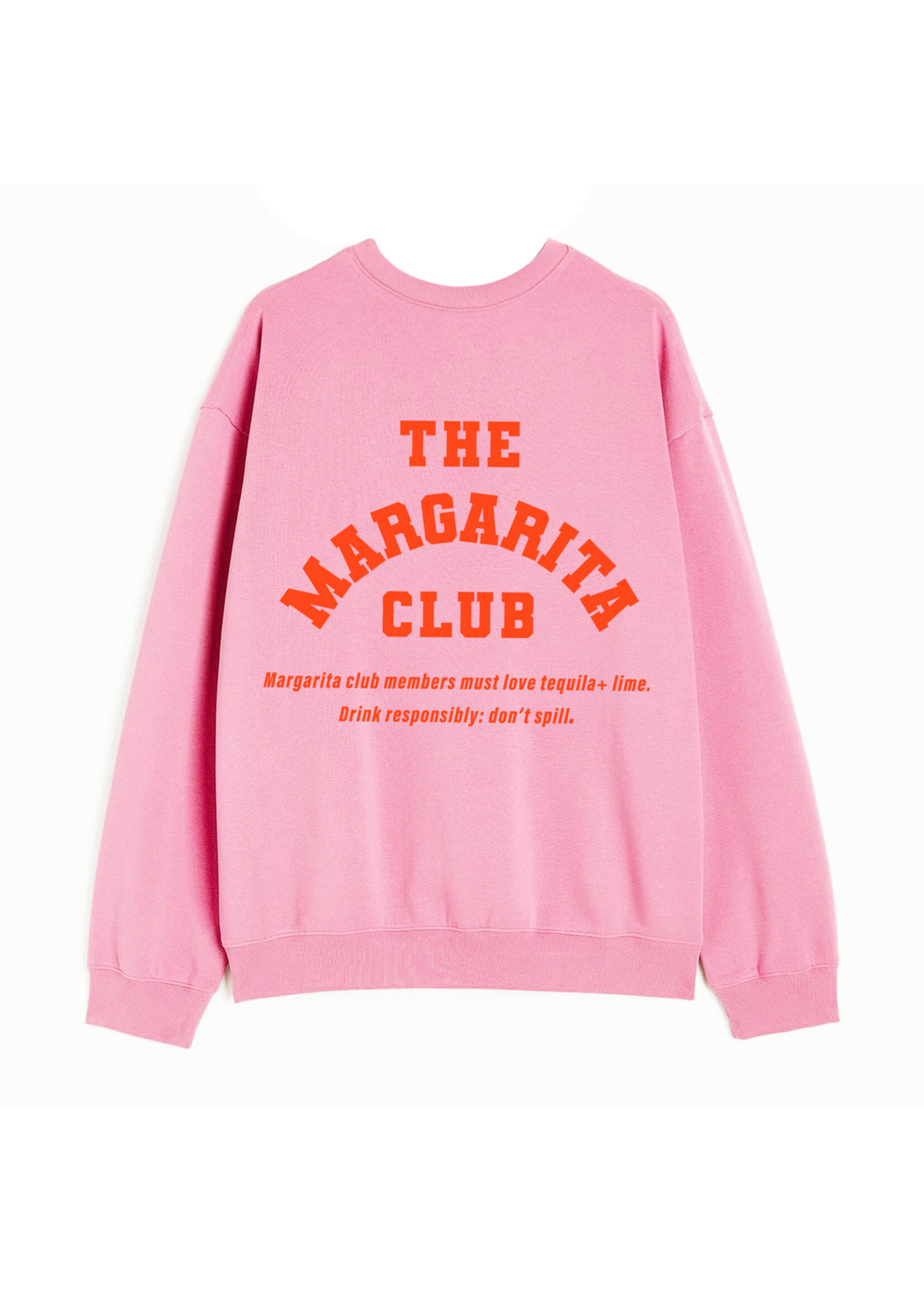 Margarita Club Member Sweatshirt Pink
