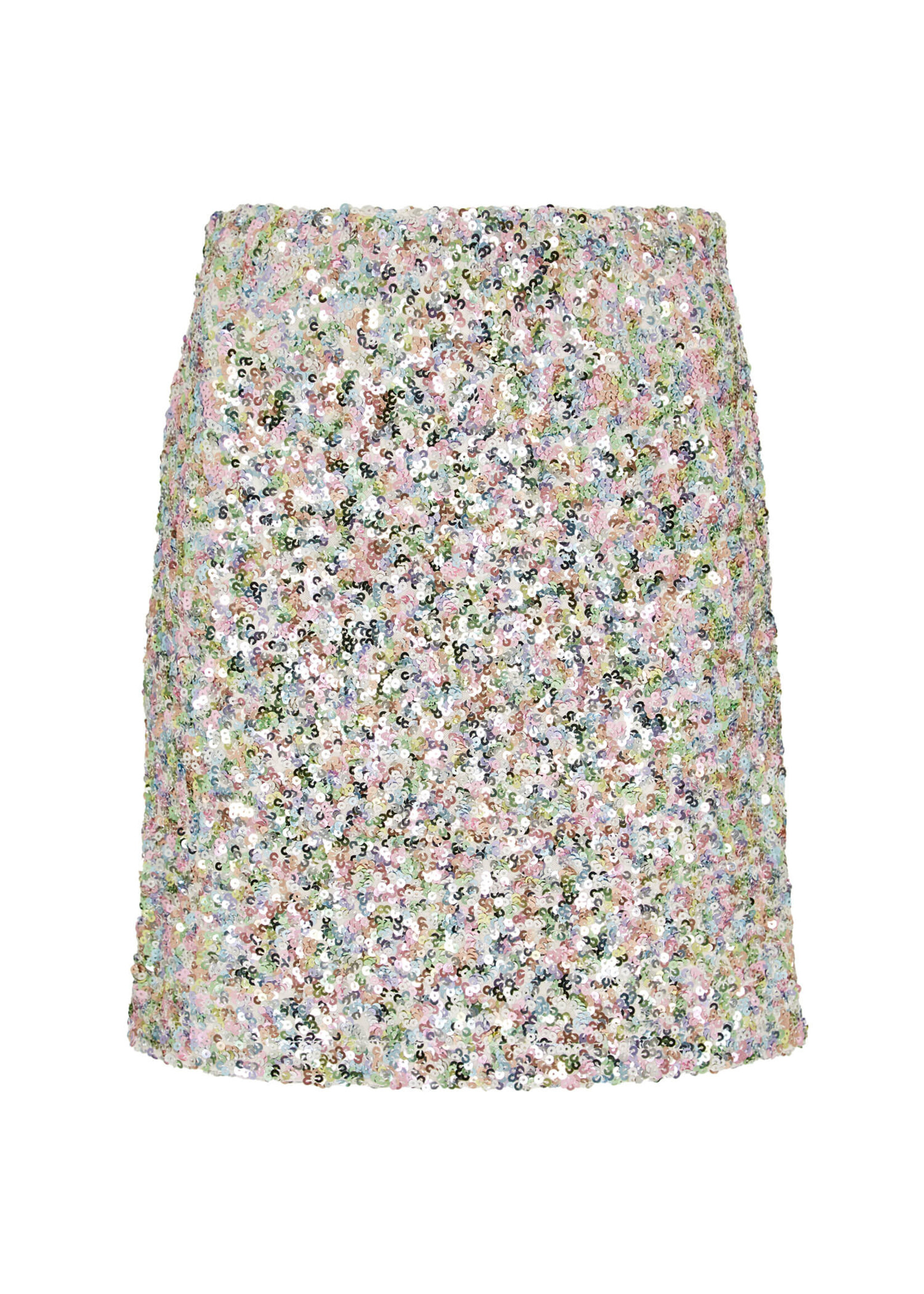 Sequins Mini Skirt Multi