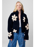 Love Life Fur Jacket Navy