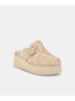 Lelani Plush Platform Slip On Natural