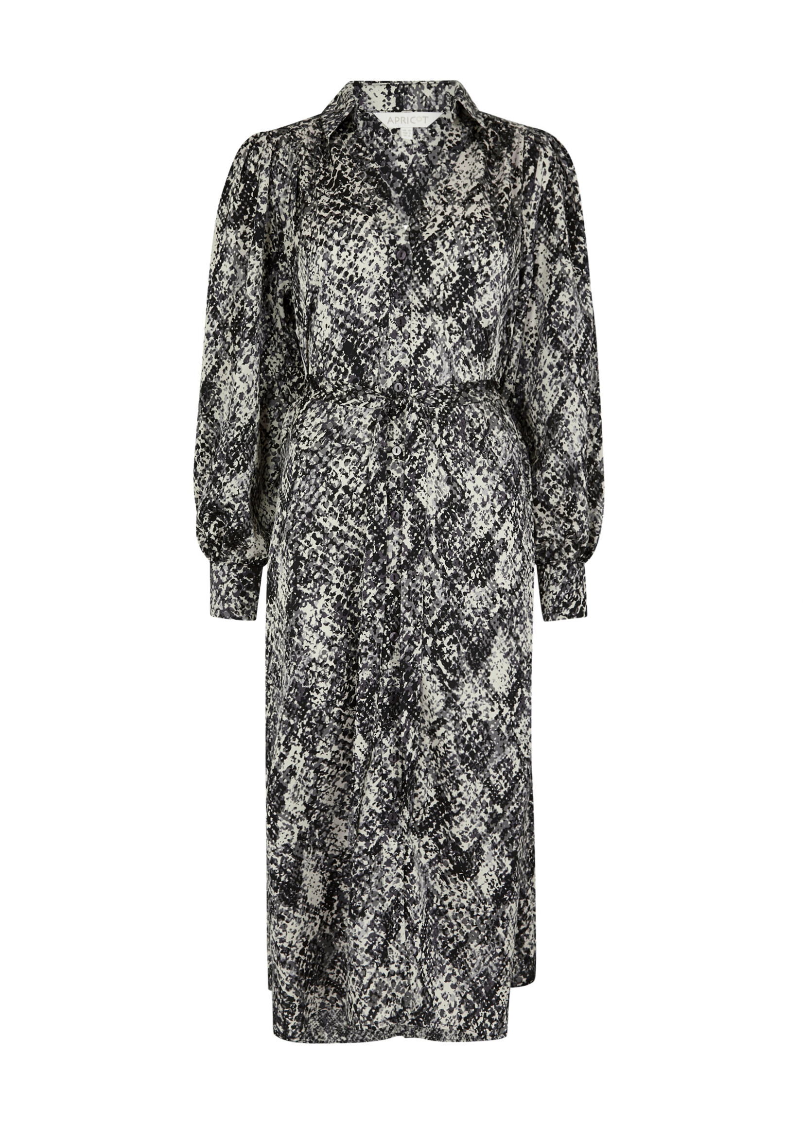 Grey snakeskin shirt dress hotsell