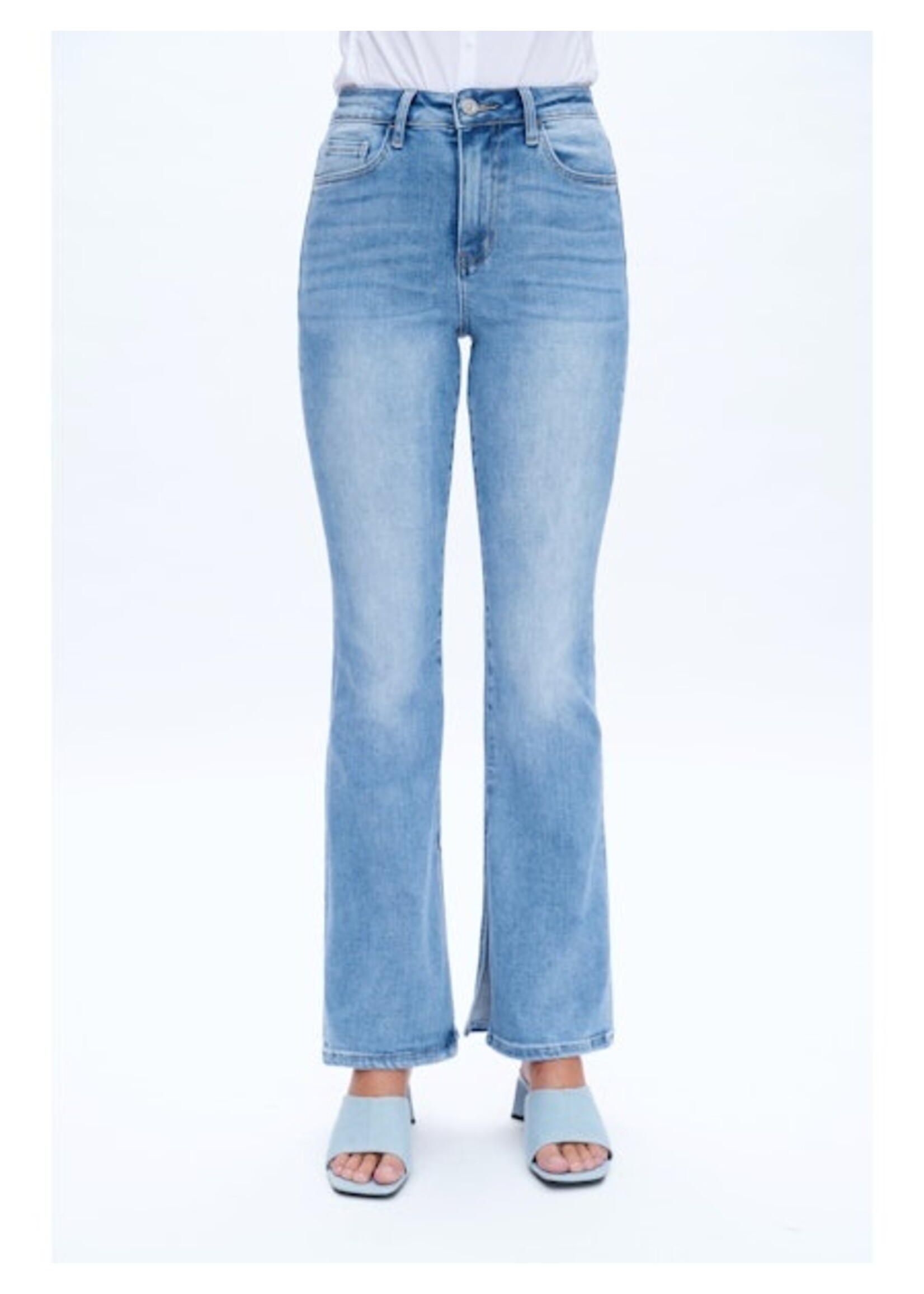 Aurora HR Flare Jean w/ Inside Slit