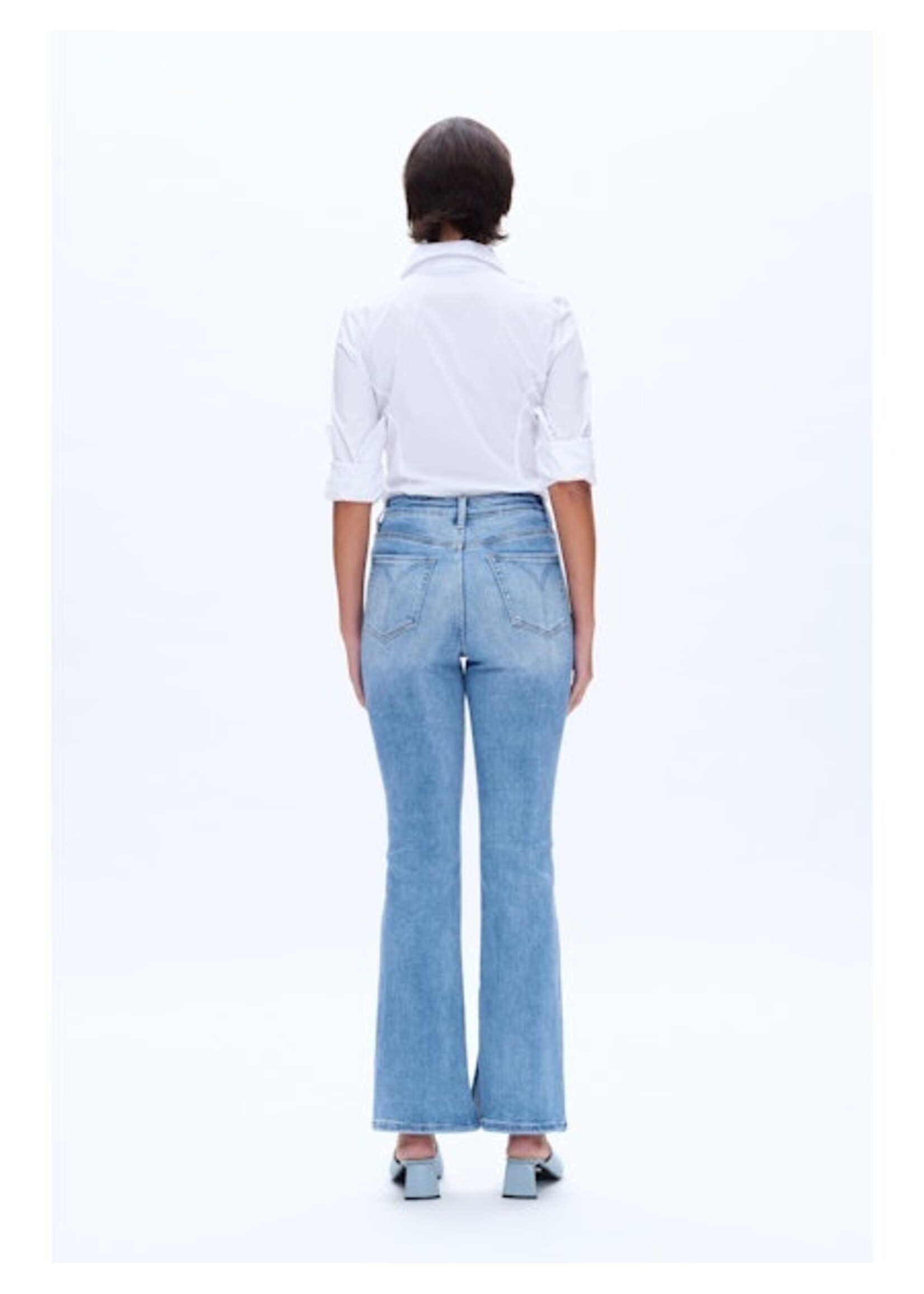 Aurora HR Flare Jean w/ Inside Slit
