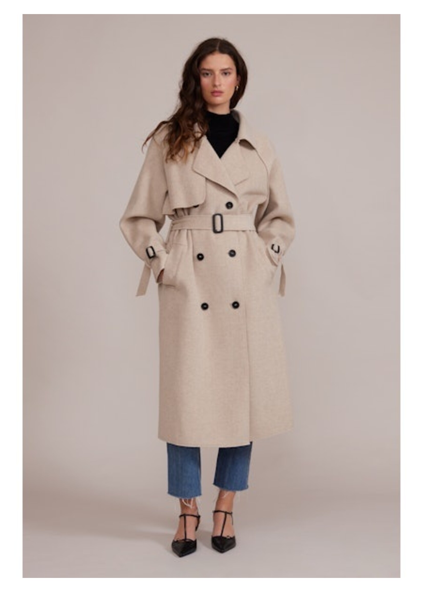Klaus Trench Coat Beige