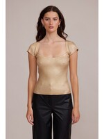 Ryan Knit Top Gold