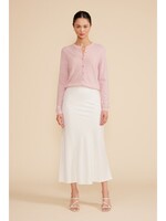 Betsy Heart Button Cardigan Light Pink