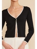 Roshe Mini Cardigan Black