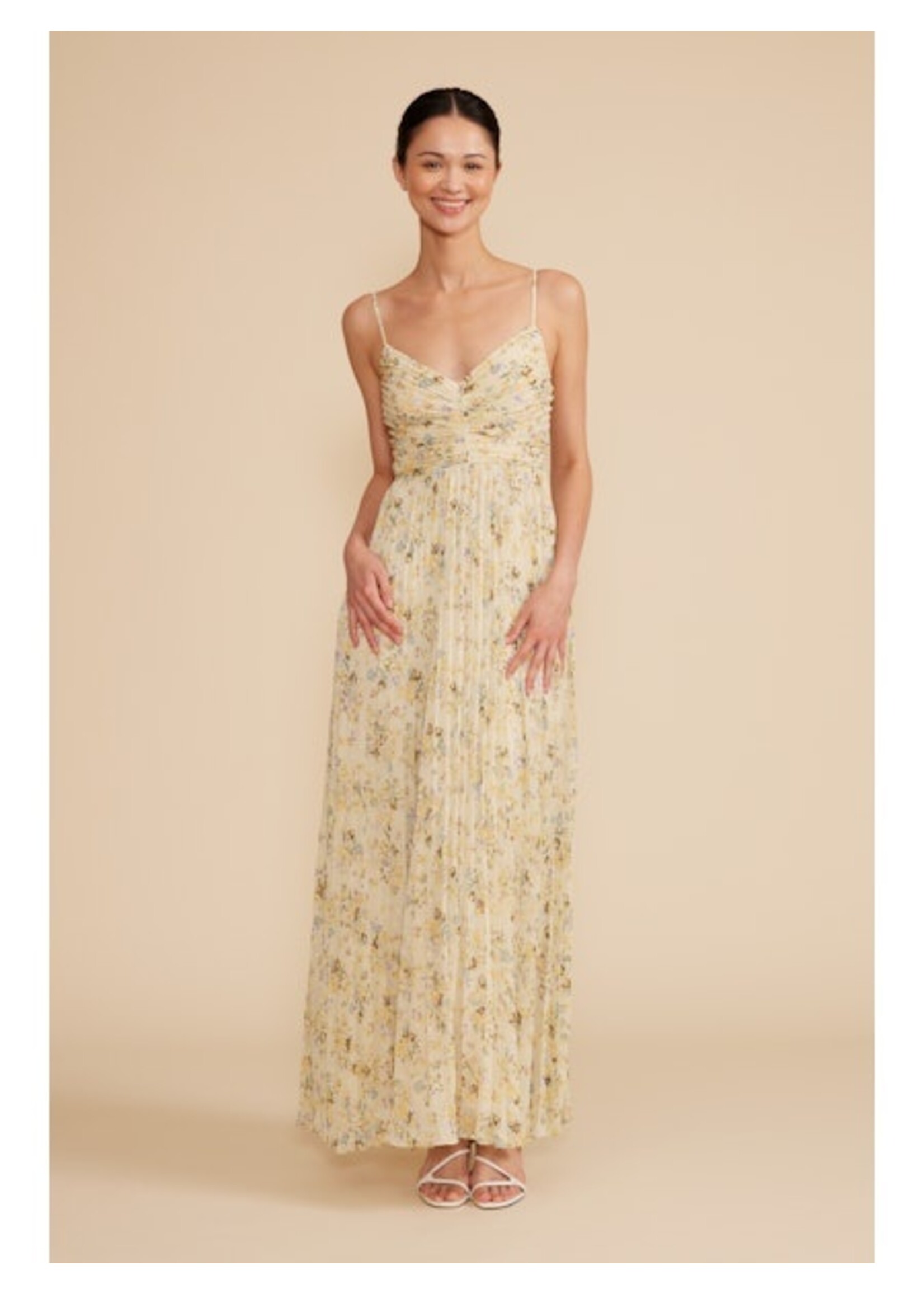 Rose Pleated Dress